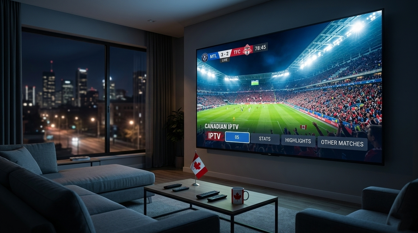 IPTV Canada - Premium Channels Interface: CTV, CBC, Global, TSN, Sportsnet